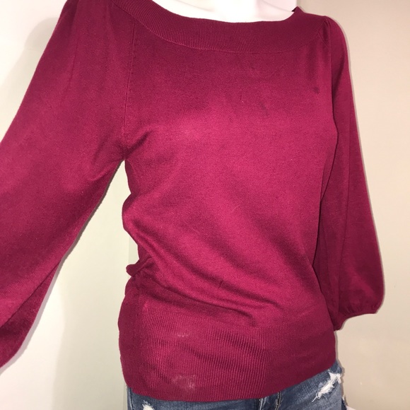 Atmosphere Plumberry MixBlend Full Sleeved Sweater - Picture 5 of 14